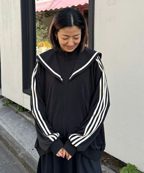 STAR LINE SAILOR JERSEY BLOUSON | Candy Stripper（キャンディ