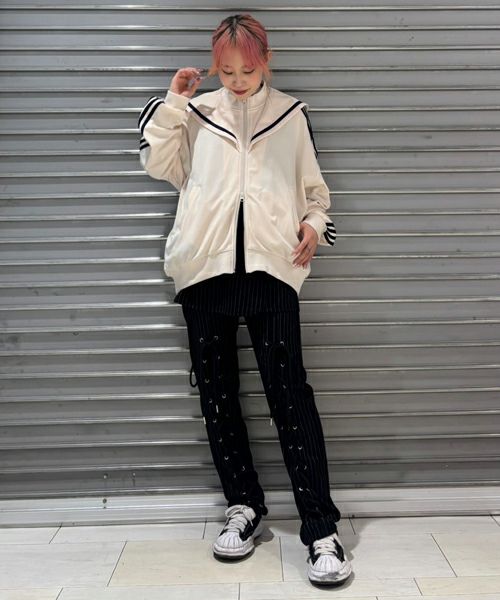 STAR LINE SAILOR JERSEY BLOUSON | Candy Stripper（キャンディ