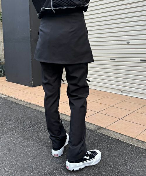 LACE UP LAYERED PANTS | Candy Stripper（キャンディ
