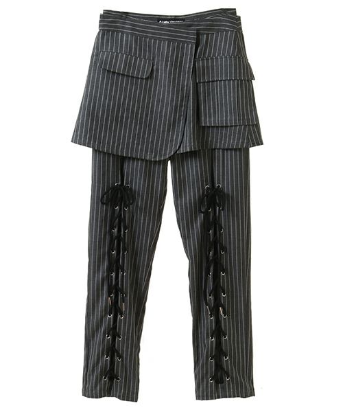 candystripper レースパンツ LACE UP LAYERED PANTS | Candy Stripper（キャンディ