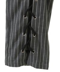 LACE UP LAYERED PANTS | Candy Stripper（キャンディ ストリッパー