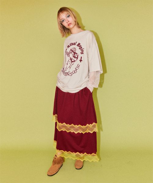 PRETTY THINGS MESH SKIRT | Candy Stripper（キャンディ