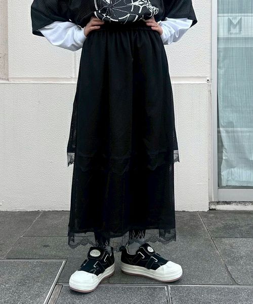 PRETTY THINGS MESH SKIRT | Candy Stripper（キャンディ