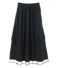 スカート CANDY STRIPPER MESH SWITCHED SKIRT Candy Stripper COLOR SWITCHED SKIRT （BLACK×BLUE