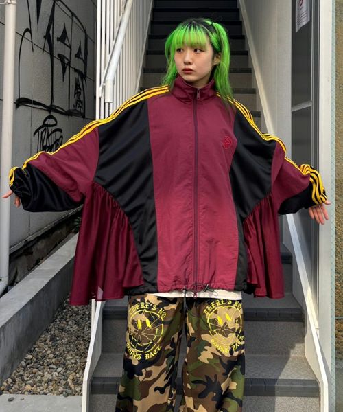 CND SWITCHED NYLON BLOUSON | Candy Stripper（キャンディ