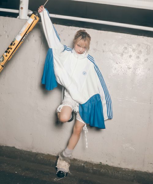 CND SWITCHED NYLON BLOUSON | Candy Stripper（キャンディ