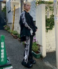 ジャケット・アウター Candy Stripper RIBBON JERSEY BLOUSON RIBBON RIBBON JERSEY BLOUSON | Candy Stripper（キャンディ