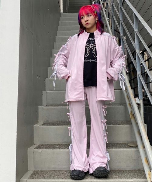 なんでも鑑定団よりも驚き！ RIBBON Stripper（キャンディ Candy | BLOUSON JERSEY RIBBON ジャケット・アウター