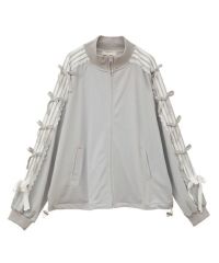 キャンディストリッパー スタジャン ブルゾン ピンク リボン 新品タグ無し RIBBON RIBBON JERSEY BLOUSON | Candy Stripper（キャンディ