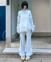 RIBBON RIBBON JERSEY PANTS | Candy Stripper（キャンディ