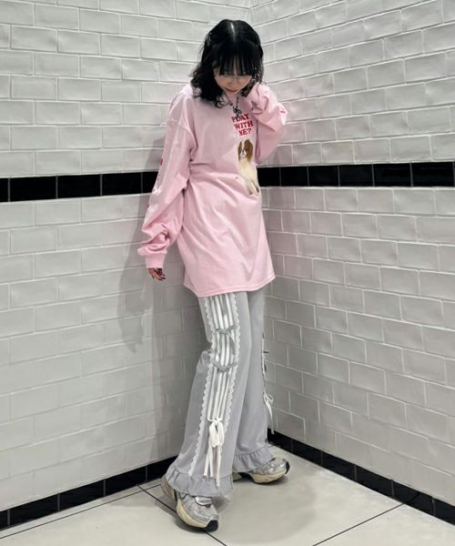 RIBBON RIBBON JERSEY PANTS | Candy Stripper（キャンディ 