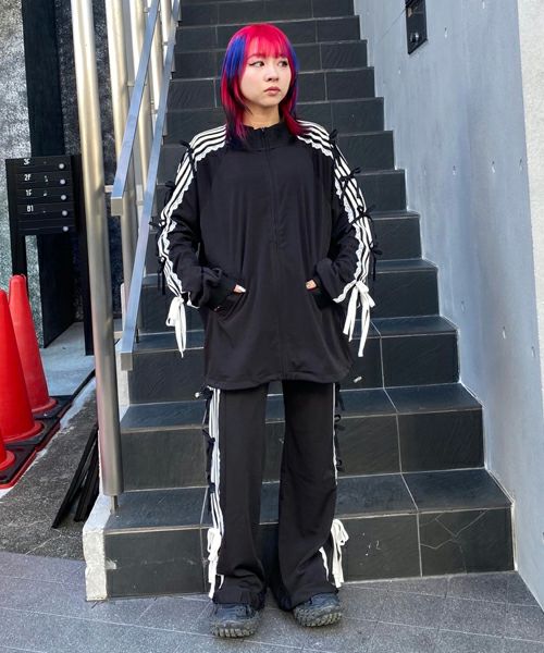 RIBBON RIBBON JERSEY PANTS | Candy Stripper（キャンディ