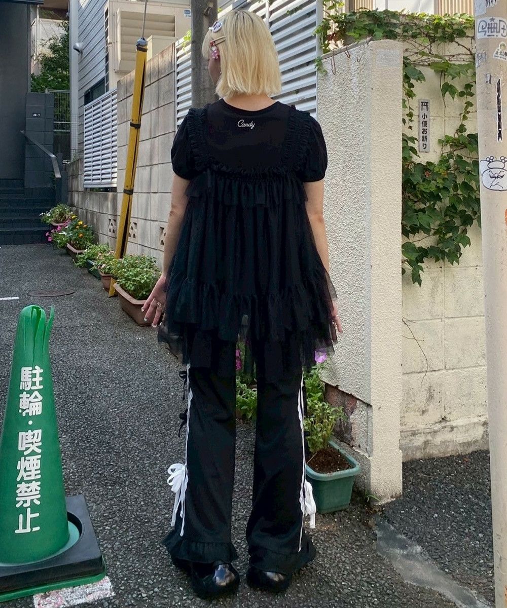 RIBBON RIBBON JERSEY PANTS | Candy Stripper（キャンディ