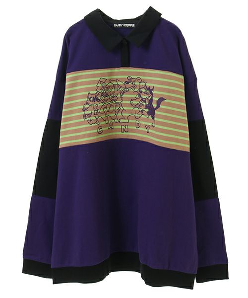 CANDY FRIENDS POLO TOPS | Candy Stripper（キャンディ