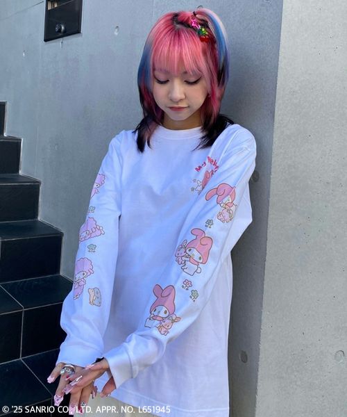 Candy Stripper MY MELODY BFFS トップス MY MELODY】BFFS トップス（Tシャツ/カットソー）｜Candy