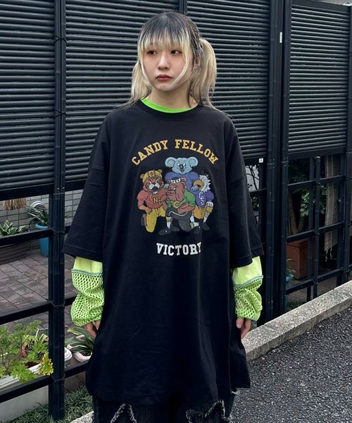 CANDY FELLOW BIG BIG TEE | Candy Stripper（キャンディ