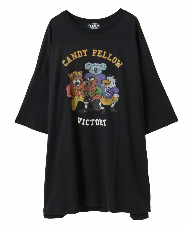 CANDY FELLOW BIG BIG TEE | Candy Stripper（キャンディ