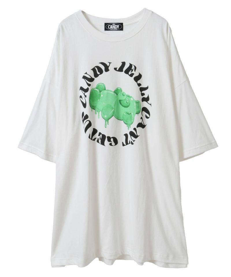 トップス Candy Stripper HELLO KITTYGAL BIG TEE HELLO KITTY】GAL BIG TEE | Candy Stripper（キャンディ