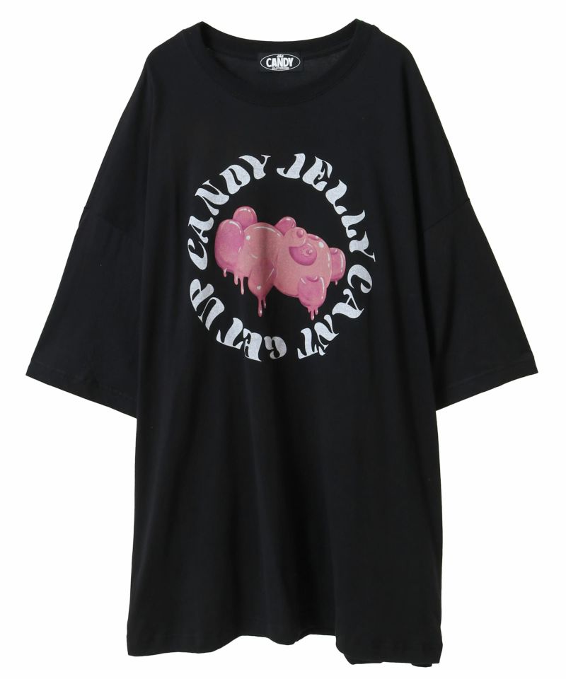 JELLY PEPE BIG BIG TEE | Candy Stripper（キャンディ