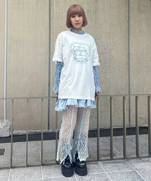 MY SWWT BABE BIG TEE | Candy Stripper（キャンディ