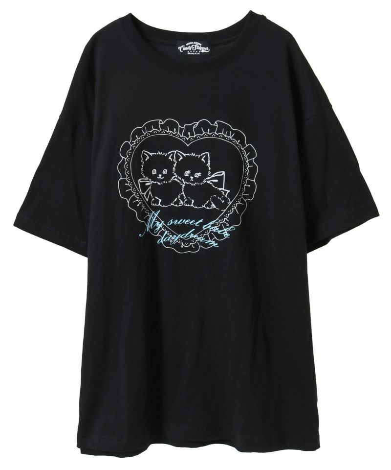 MY SWWT BABE BIG TEE | Candy Stripper（キャンディ