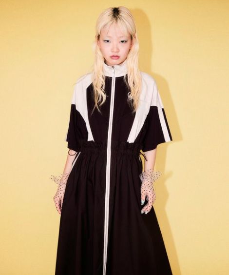 CND TRACK JERSEY DRESS