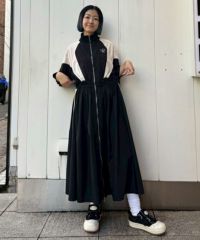 candystripperジャージワンピース CND TRACK JERSEY DRESS | Candy Stripper（キャンディ