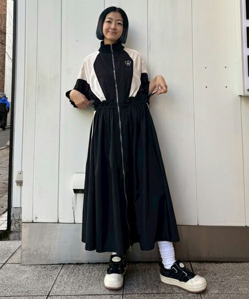 CND TRACK JERSEY DRESS | Candy Stripper（キャンディ