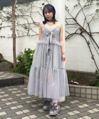 TULLE LINGERIE DRESS | Candy Stripper（キャンディ