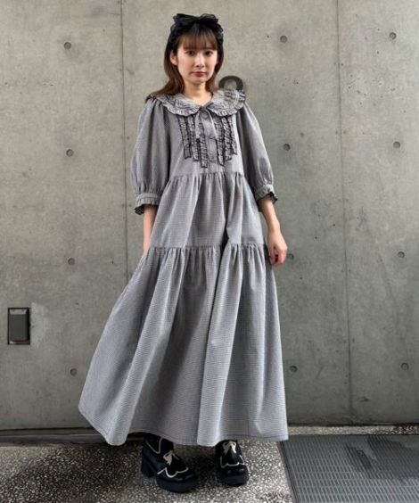 SHIRLEY FRILL DRESS