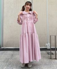 Candy　Stripper キャンディストリッパー　ロングワンピース　フリルM Candy Stripper キャンディストリッパー ロングワンピース フリルM