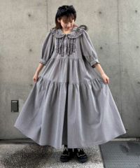 SHIRLEY FRILL DRESS | Candy Stripper（キャンディ