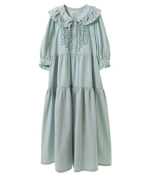 SHIRLEY FRILL DRESS | Candy Stripper（キャンディ