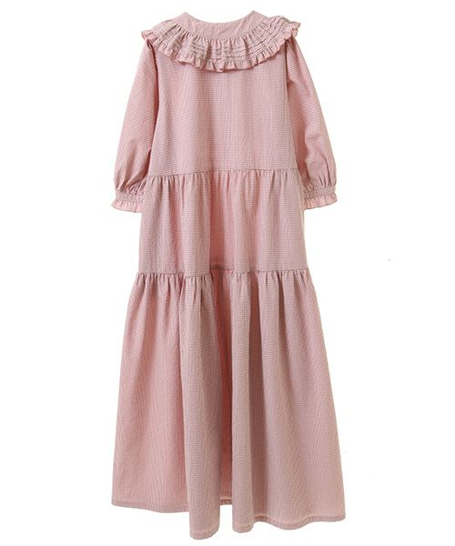 美品 Candy Stripper FRILL PLEATS ONE-PIECE SHIRLEY FRILL DRESS | Candy Stripper(キャンディ