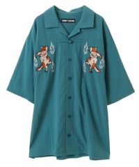 ブラウス シャツ PRANK CATS CHINA シャツ レディース メンズ PHANTOM CATS CHINA SHIRT | Candy Stripper（キャンディ