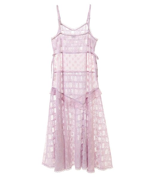 ワンピース treaturself asymmetry lacy cami onepiece asymmetry lacy cami one-piece | ファッション通販サイト NUGU