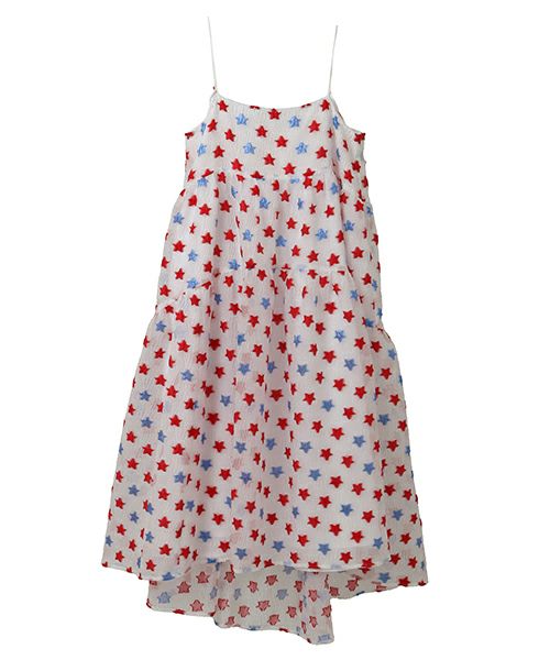 STAR JACQUARD SHEER DRESS | Candy Stripper（キャンディ