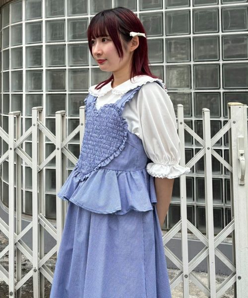 MY SWEET GINGHAM CHECK ONE-PIECE | Candy Stripper
