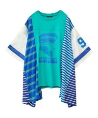 RUSH CHICK BORDER SWICHED TOPS | Candy Stripper（キャンディ