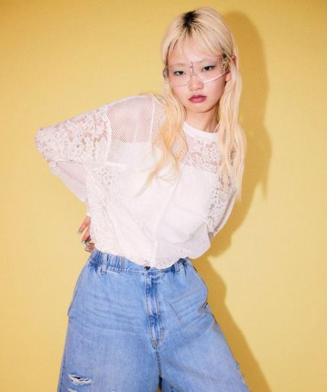 LACY PATCH WORK TOPS