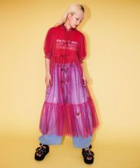 CHINA SHEER ONE-PIECE | Candy Stripper（キャンディ