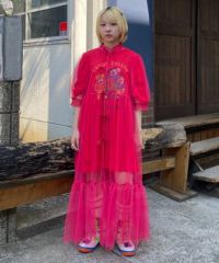 キャンディストリッパーCHINA SHEER ワンピース　チュールワンピース CHINA SHEER ONE-PIECE | Candy Stripper（キャンディ