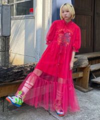 キャンディストリッパーCHINA SHEER ワンピース　チュールワンピース Candy Stripper｜CHINA SHEER ONE-PIECE | Rakuten Fashion(楽天