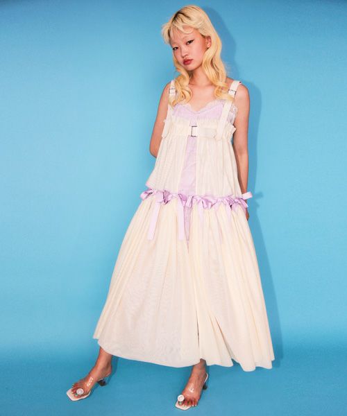 Tulle ribbon harness (リボン装飾チュールハーネス) FULL OF