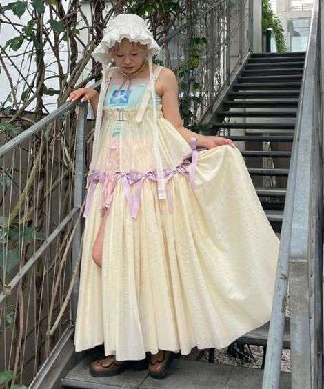 FULL OF RIBBON HARNESS TULLE SKIRT | Candy Stripper