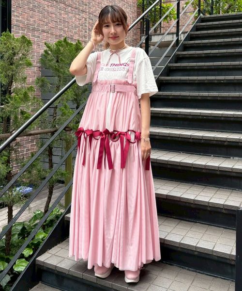 キャンスパ FULL OF RIBBON HARNESS TULLE SKIRT Candy Stripper｜FULL OF RIBBON HARNESS TULLE SKIRT | Rakuten