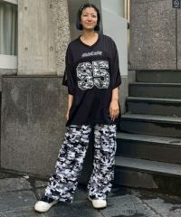 【新品未使用】キャンスパ 迷彩 カーゴパンツ PEPE CARGO PANTS 新品未使用】キャンスパ 迷彩 カーゴパンツ PEPE CARGO PANTS 新品未