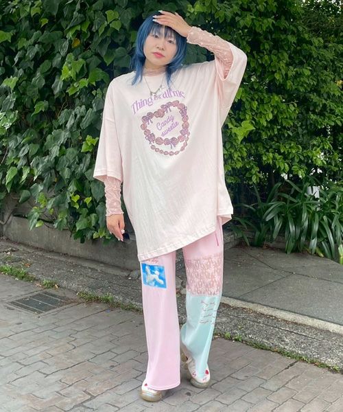 CANDY SWEETIE BIG BIG TEE | Candy Stripper（キャンディ