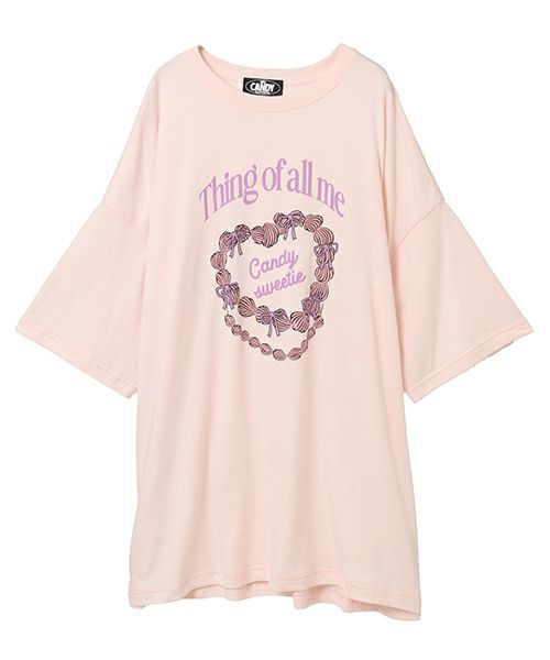 CANDY SWEETIE BIG BIG TEE | Candy Stripper（キャンディ