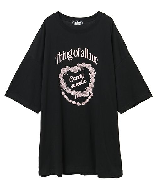 CANDY SWEETIE BIG BIG TEE | Candy Stripper（キャンディ